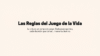 Las REGLAS del JUEGO de la VIDA (Colección de 4 Volúmenes) - Imagen 3