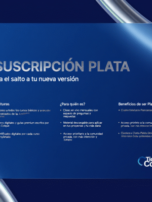 SUSCRIPCIÓN “PLATA” – Da el salto a tu nueva versión