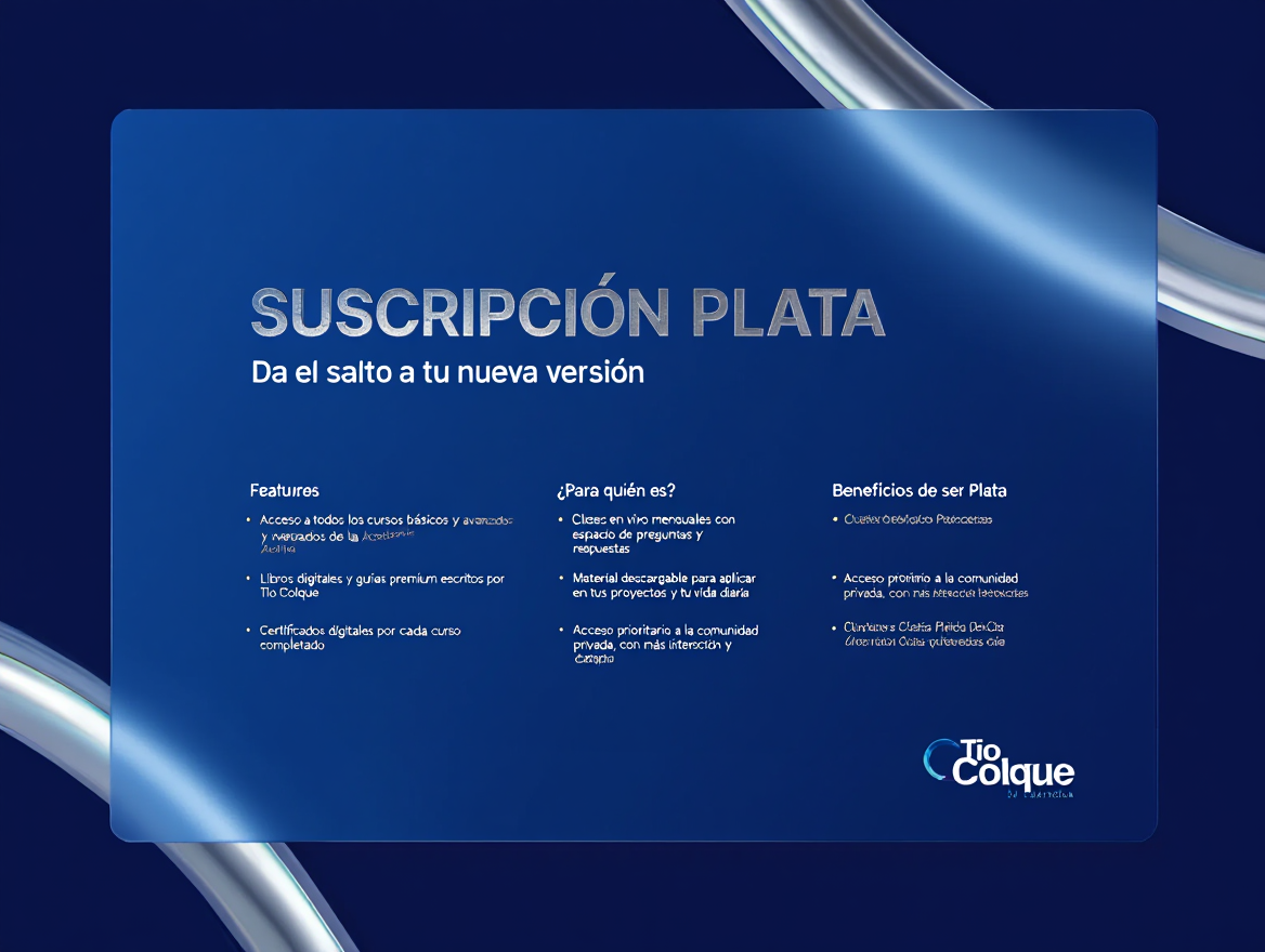 2 🥈 SUSCRIPCIÓN PLATA – Da el salto a tu nueva versión