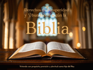 Lee más sobre el artículo «Tu Derechos de Prosperidad y Abundancia según la Biblia»