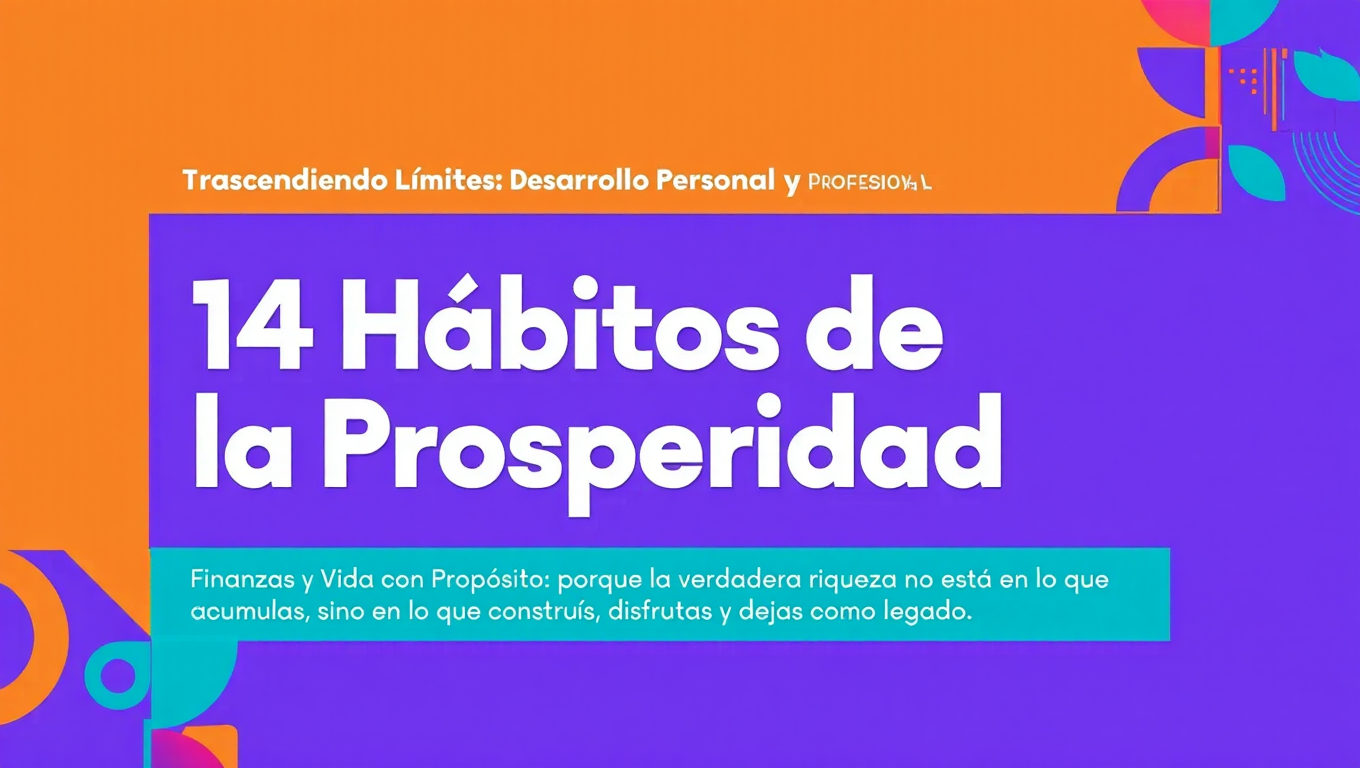 Curso “14 hábitos de la prosperidad”