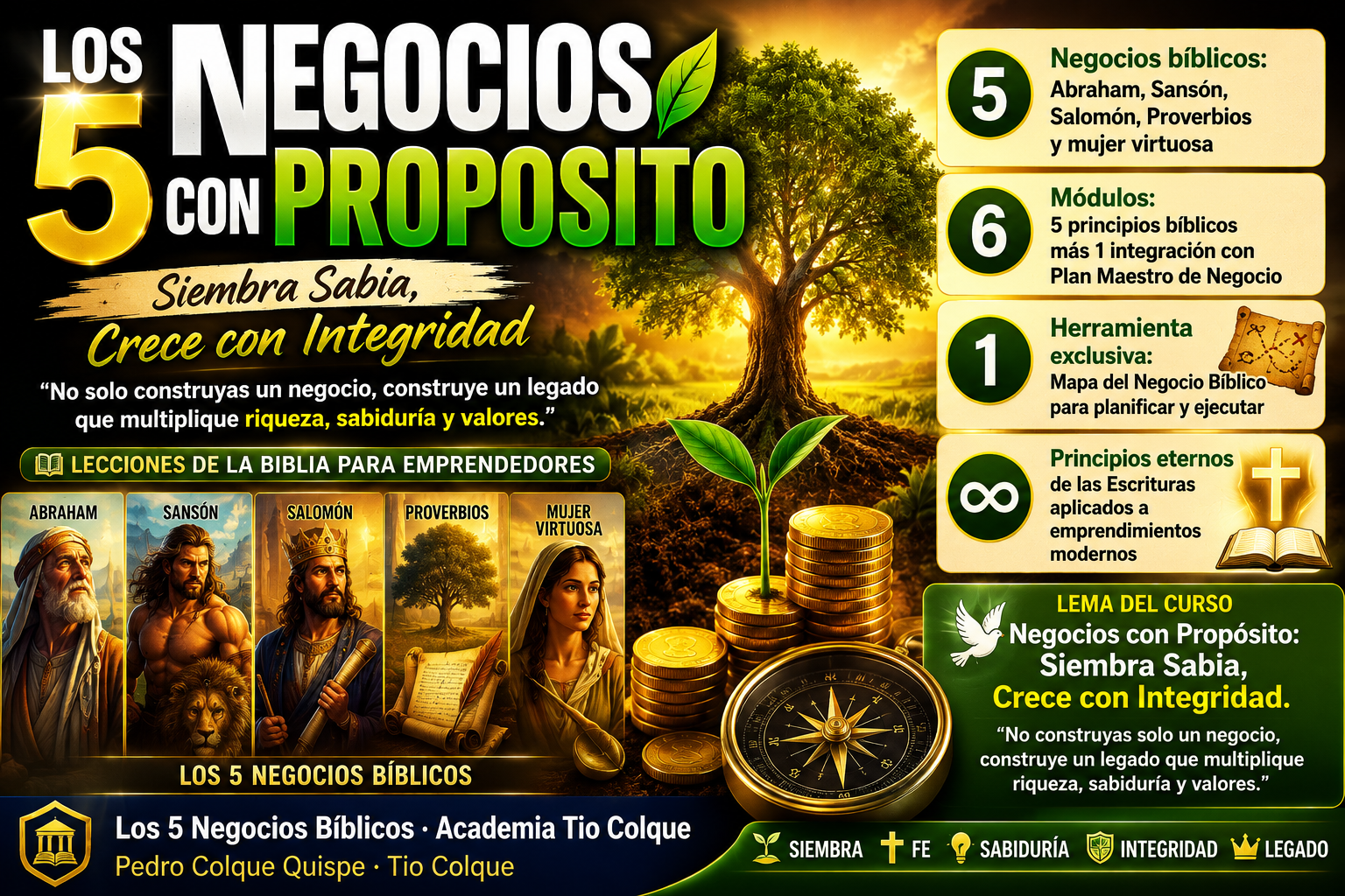 LOS 5 NEGOCIOS CON PROPÓSITO