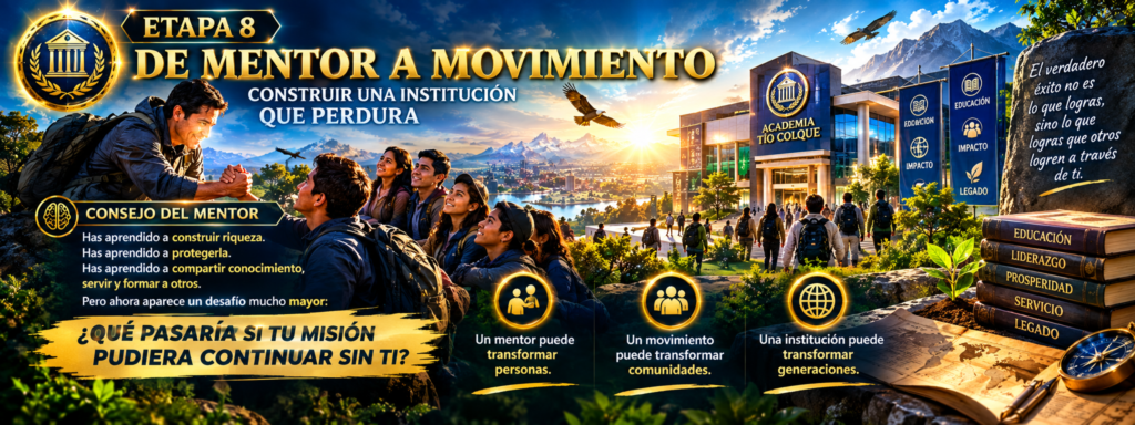 Etapa 8 a De mentor a movimiento大奖彩票站